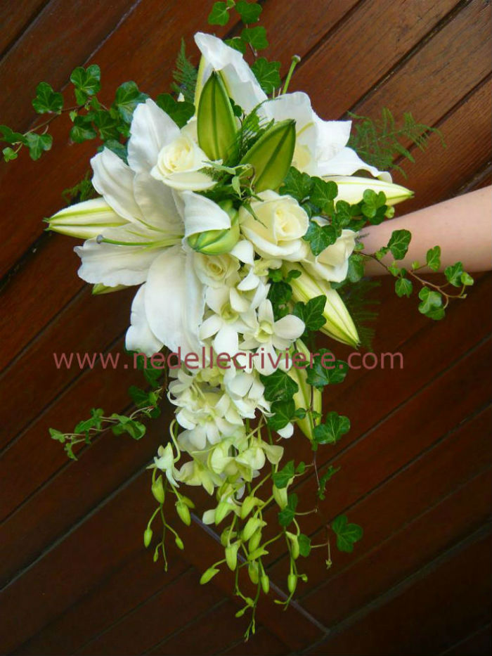 bouquet mariage lys